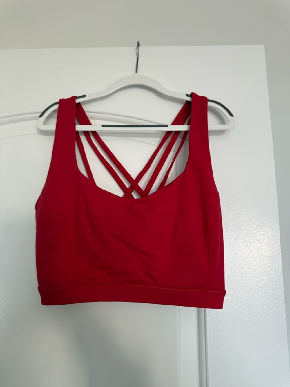 Lululemon Red Strappy Sports Bra Size 12